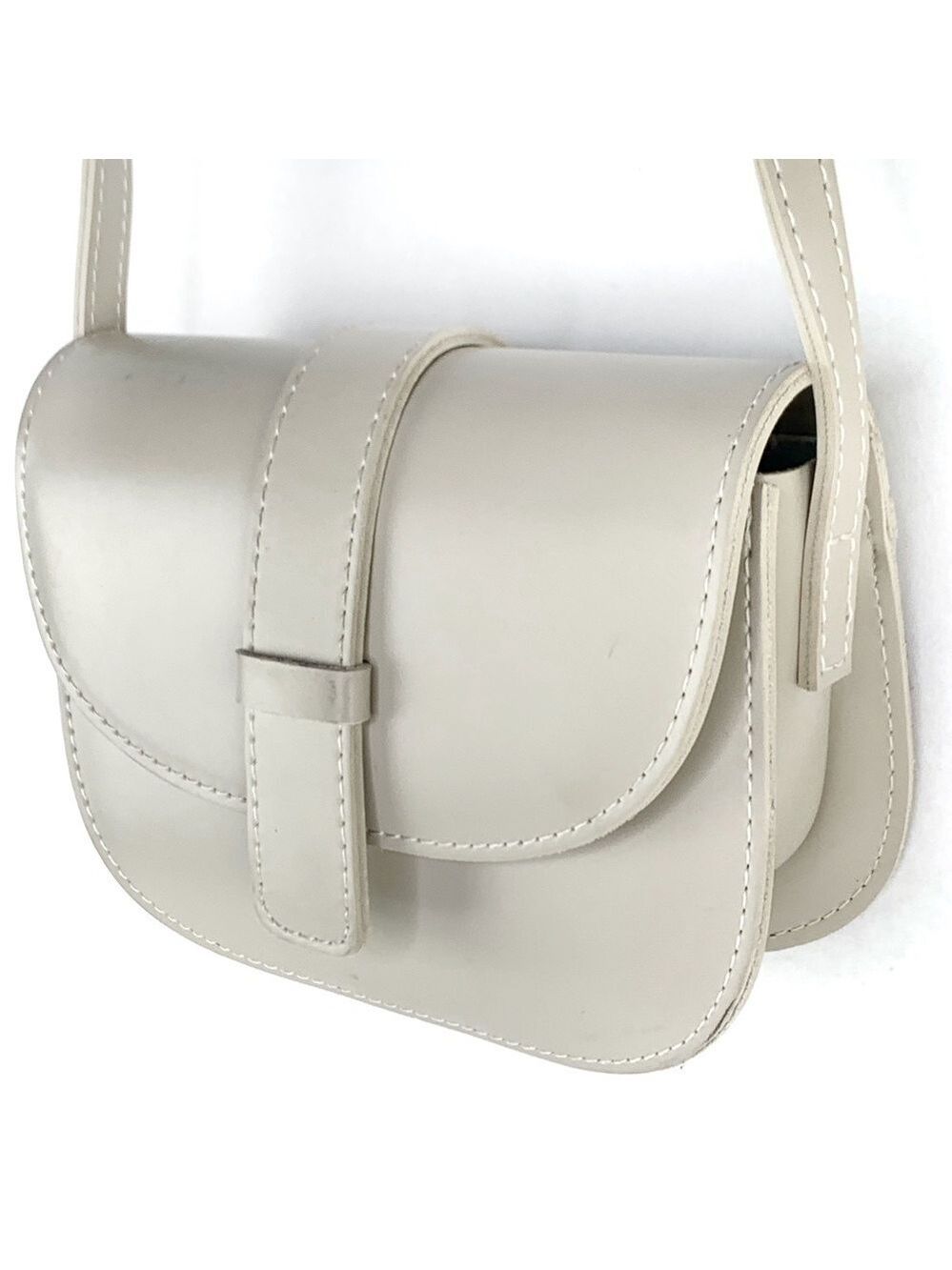 NEW-FASHION PU Leather Rubber Crossbody Bag